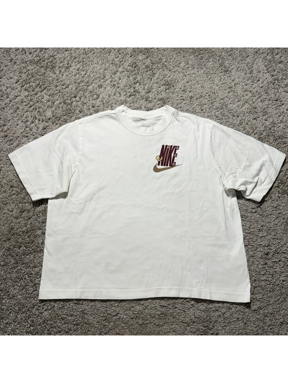 Nike Florida State University Seminoles FSU Women’s Boxy T-shirt Nike Tee Medium